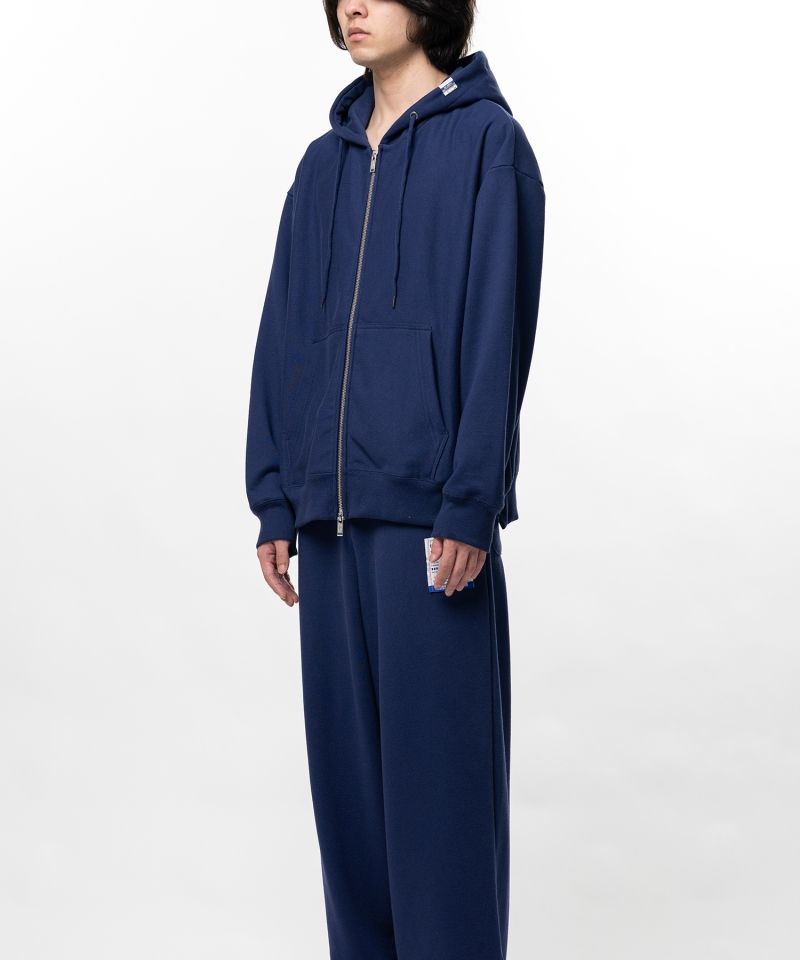 French Terry Zip-up Hoodie