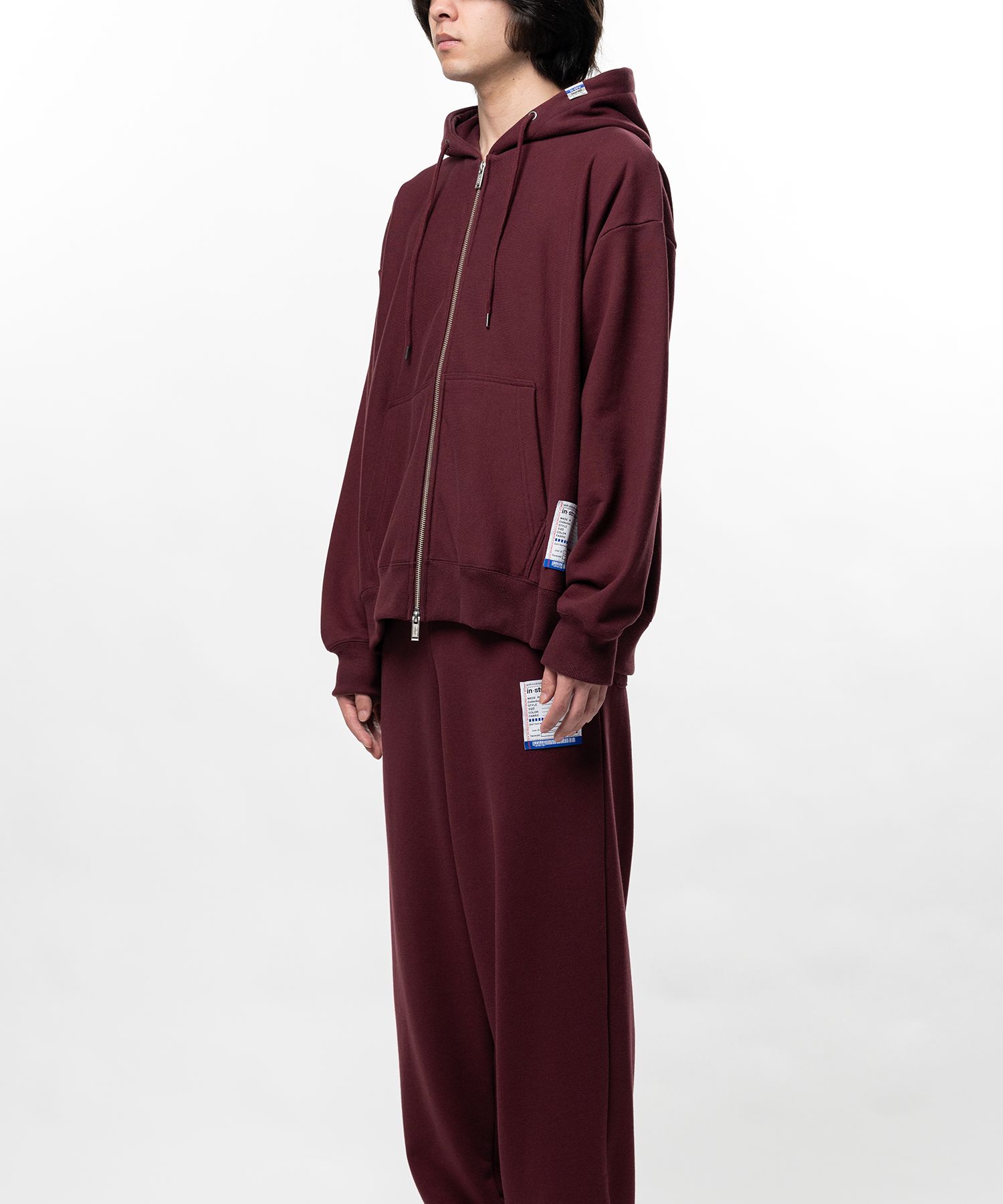 French Terry Zip-up Hoodie
