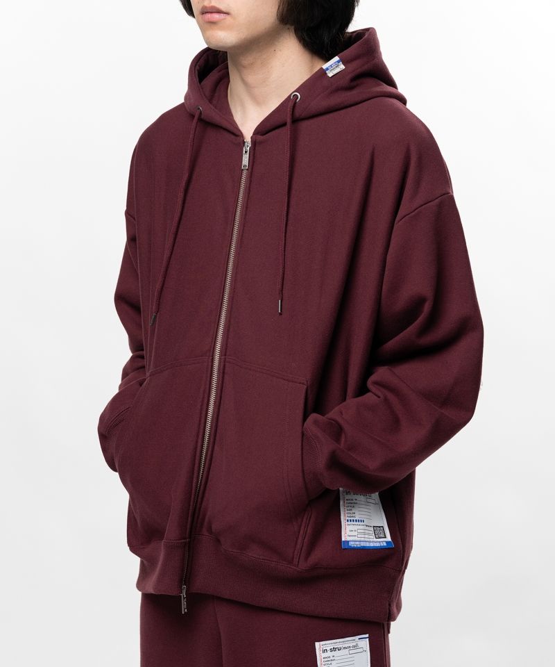 French Terry Zip-up Hoodie