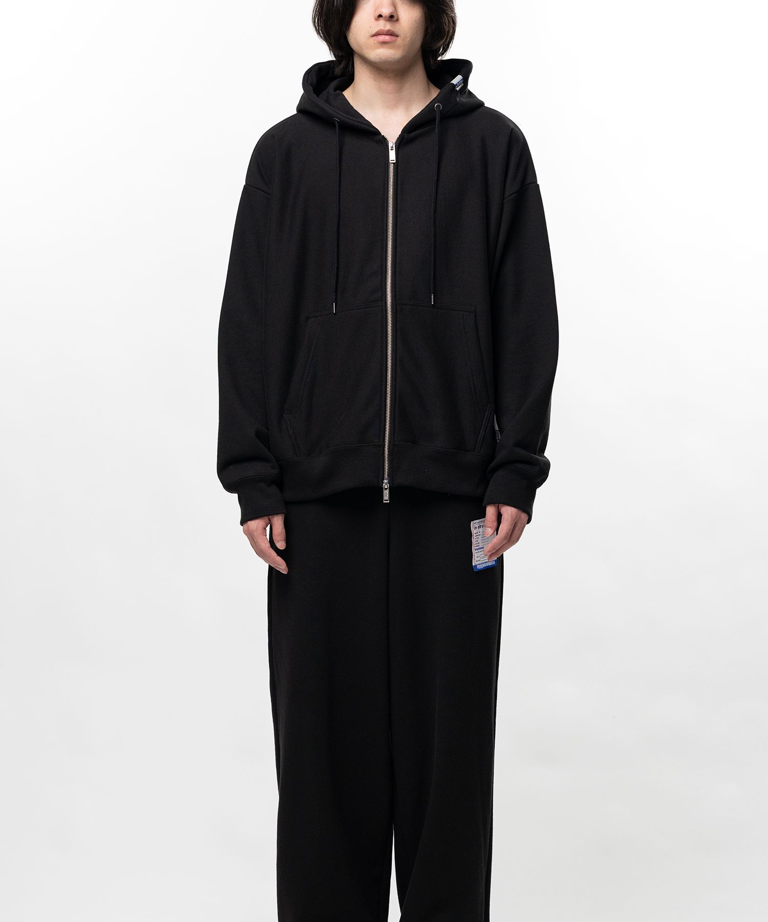 French Terry Zip-up Hoodie