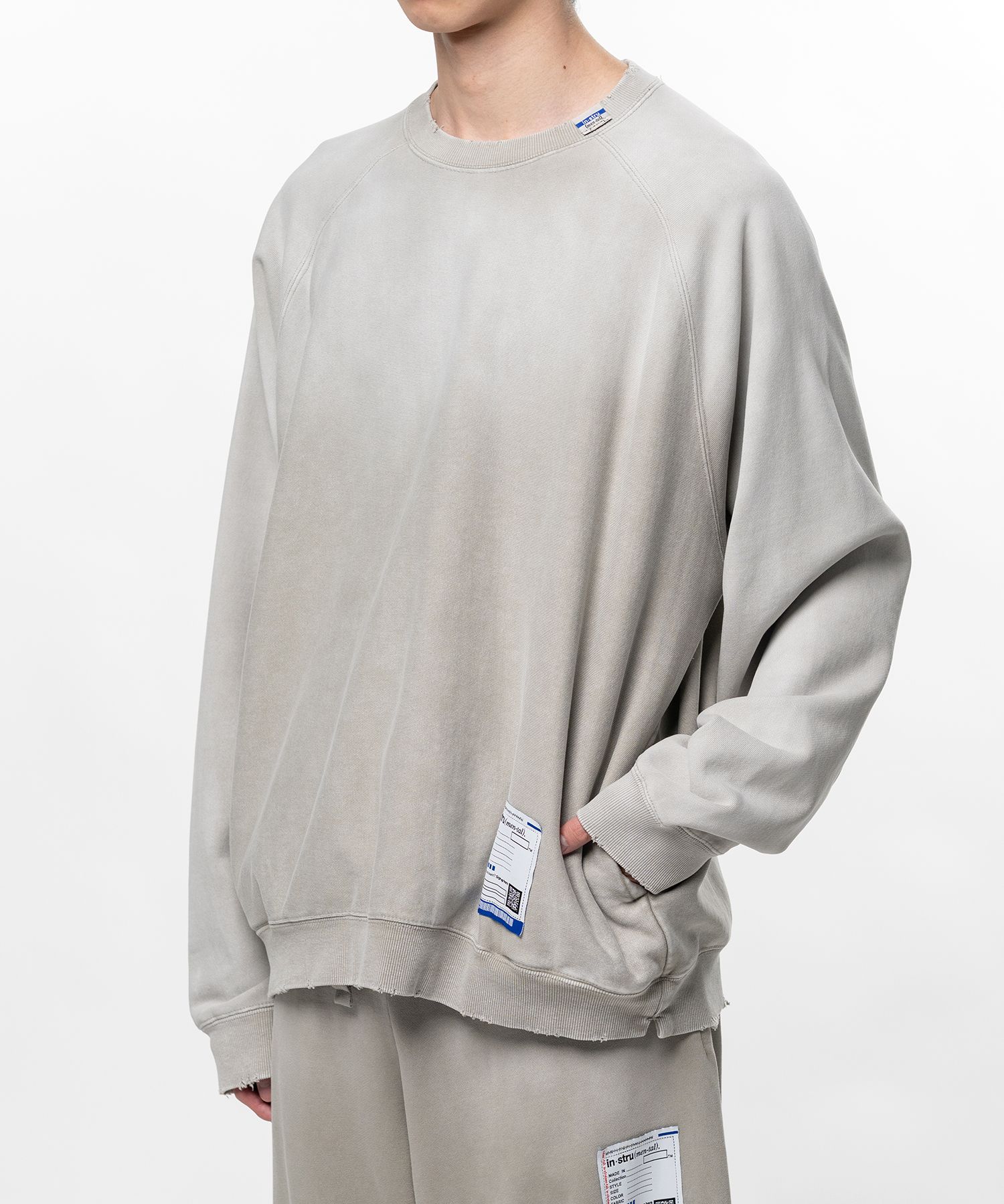 Sun Faded Like Distressed Sweatshirt