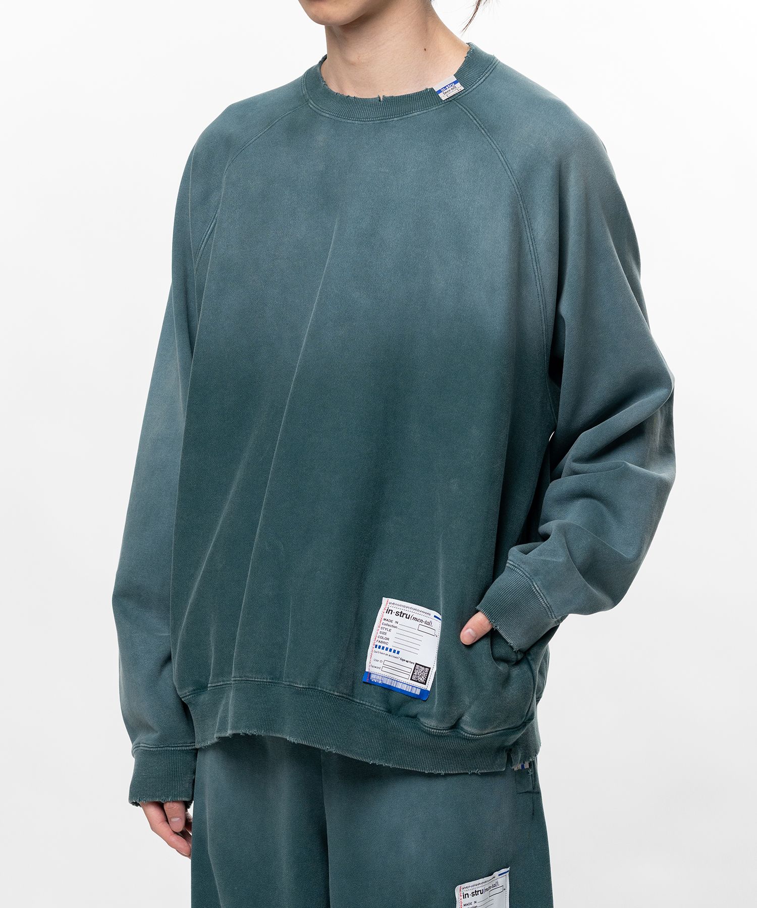 Sun Faded Like Distressed Sweatshirt