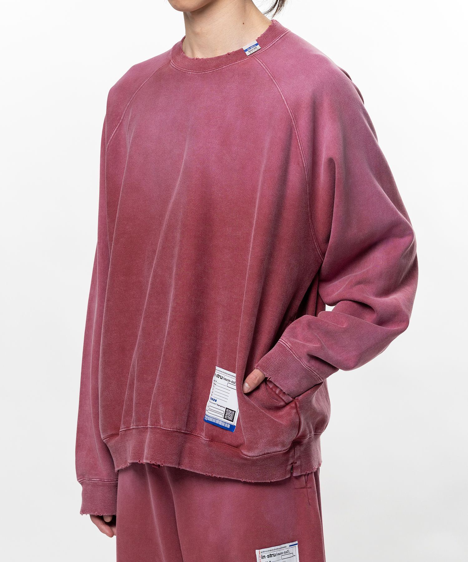 Sun Faded Like Distressed Sweatshirt