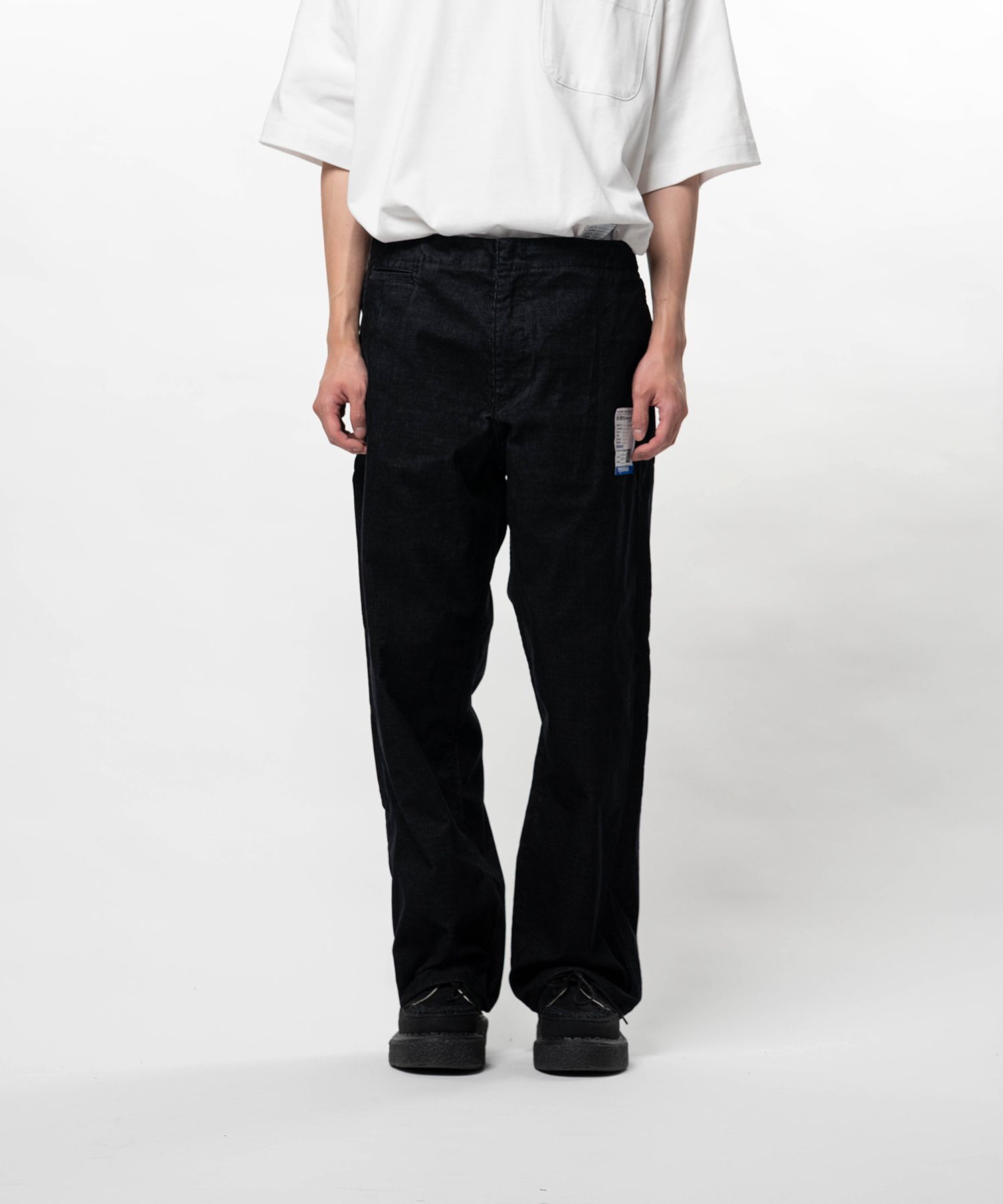Corduroy Wide Straight Pants