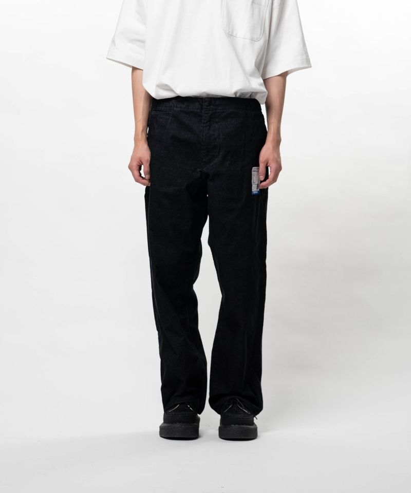 Corduroy Wide Straight Pants