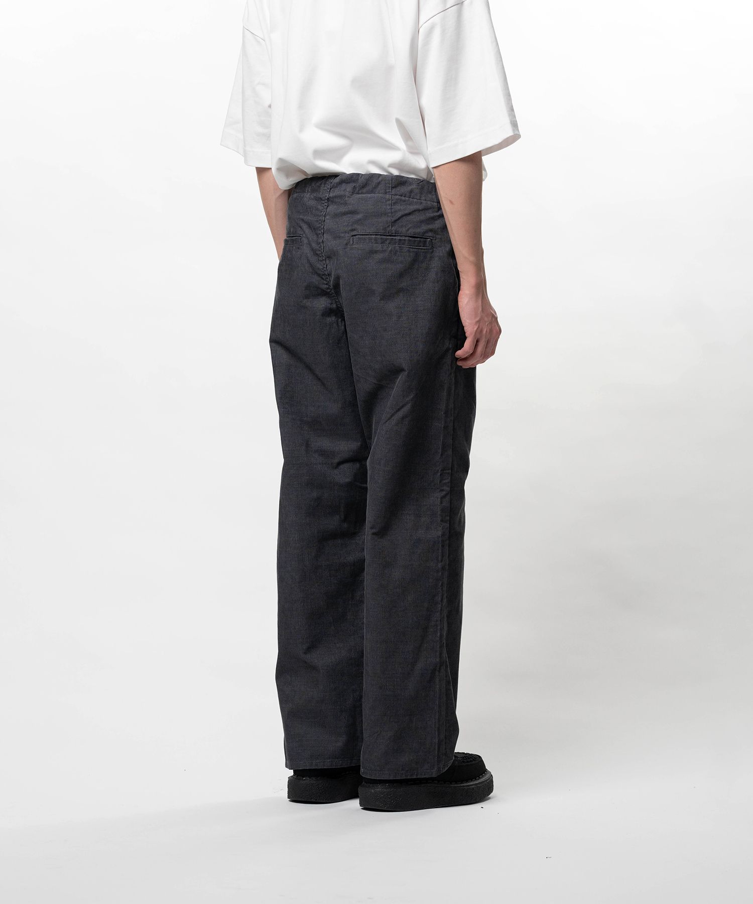 Corduroy Wide Straight Pants