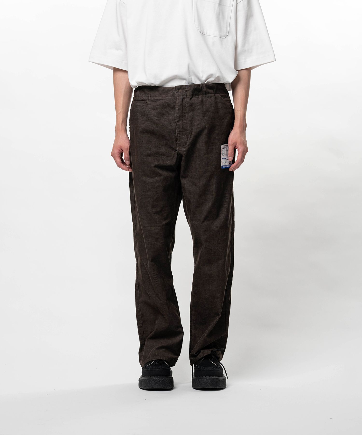 Corduroy Wide Straight Pants