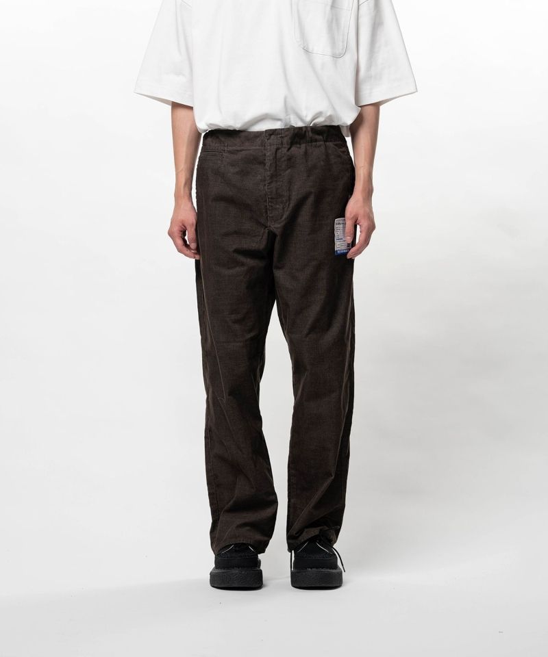 Corduroy Wide Straight Pants