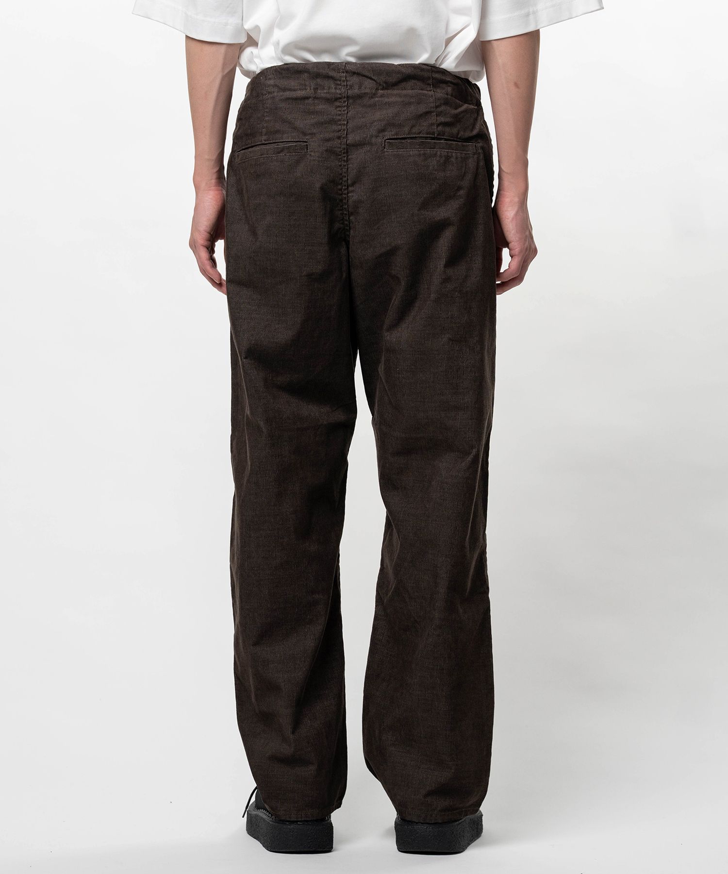 Corduroy Wide Straight Pants