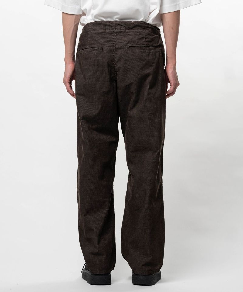 Corduroy Wide Straight Pants
