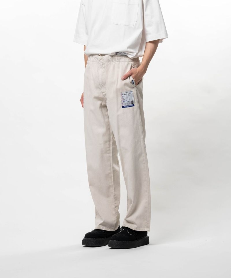 Sun Faded Like Herringbone Wide Pants