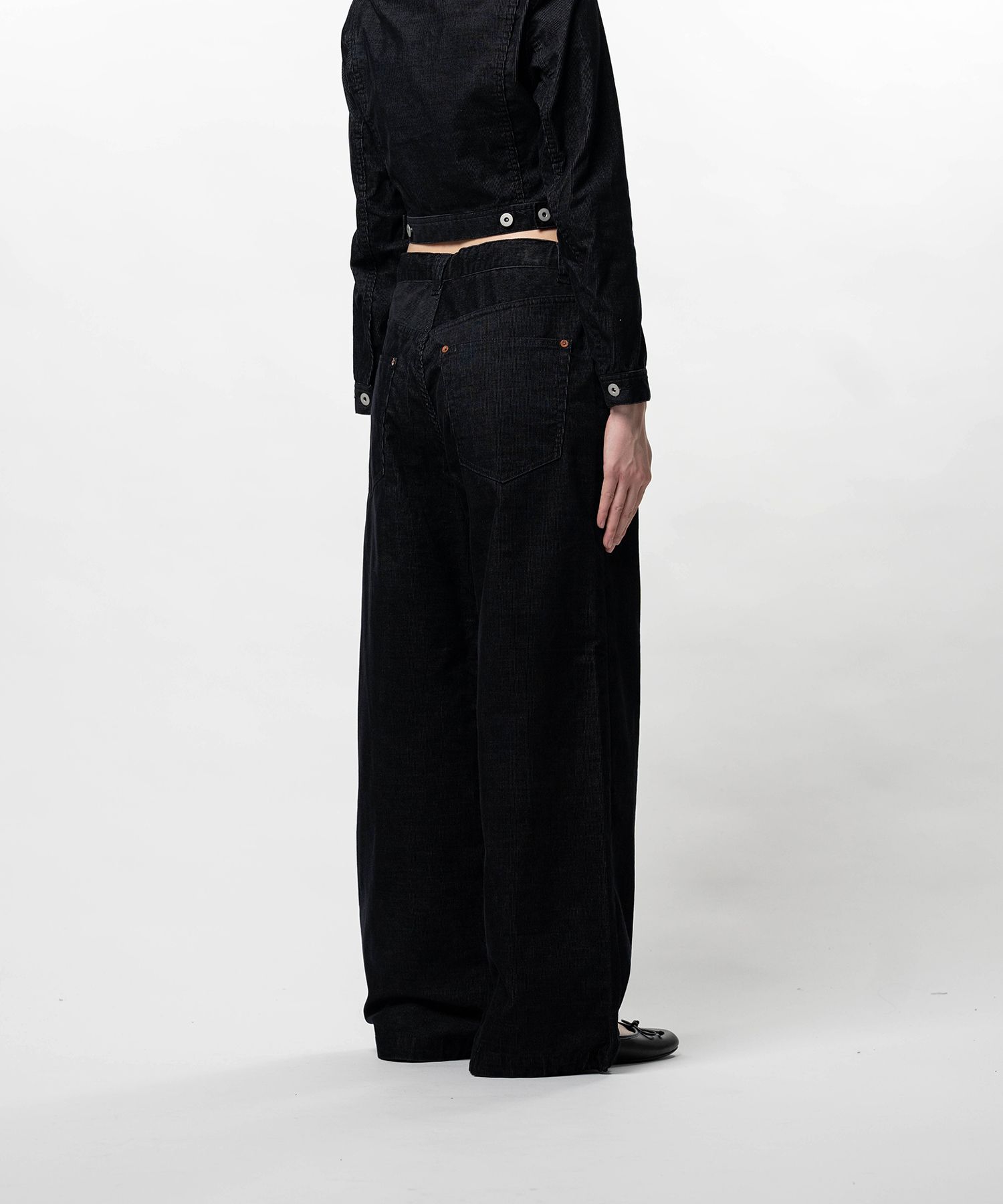 Corduroy Huge Pants