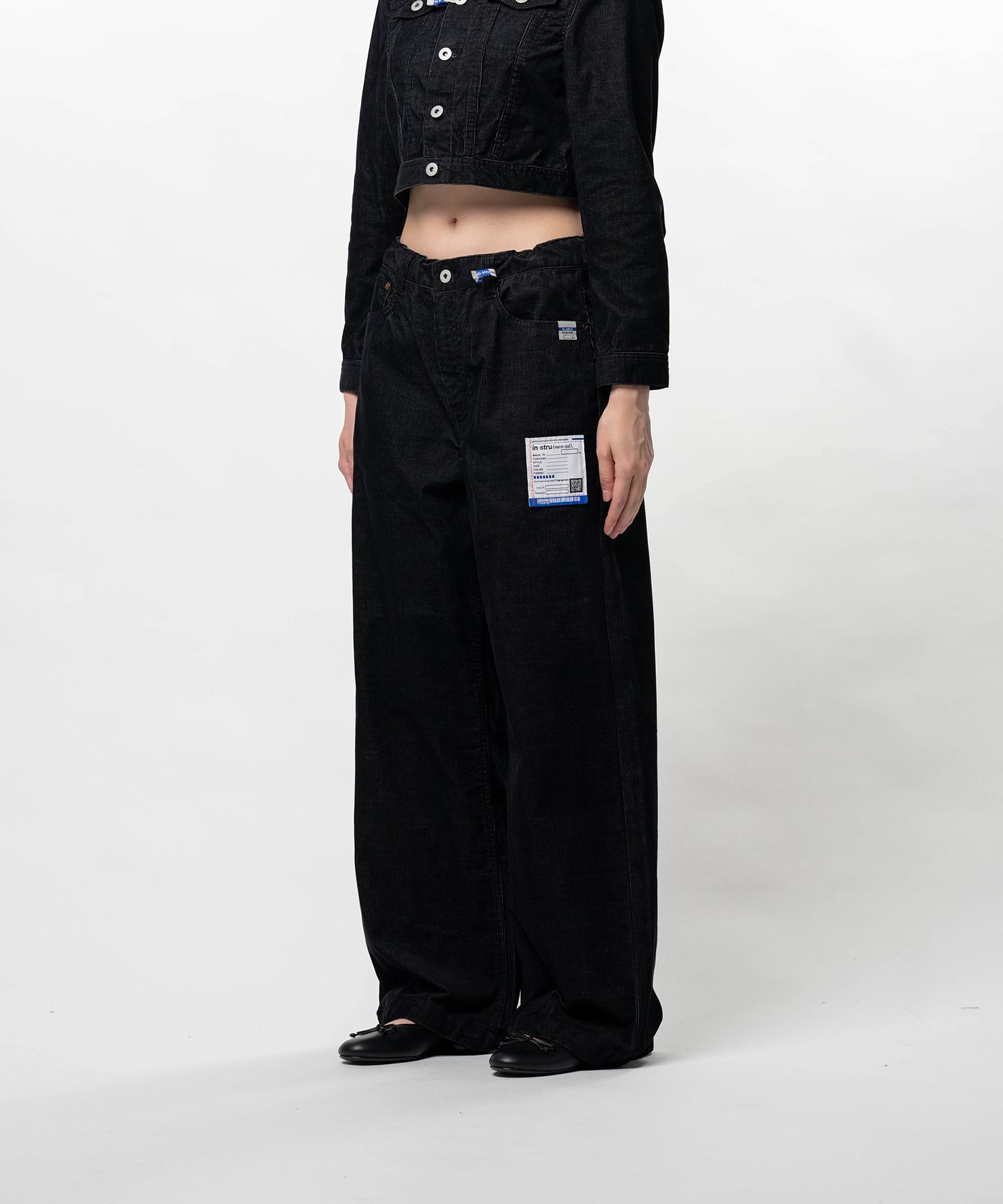 Corduroy Huge Pants