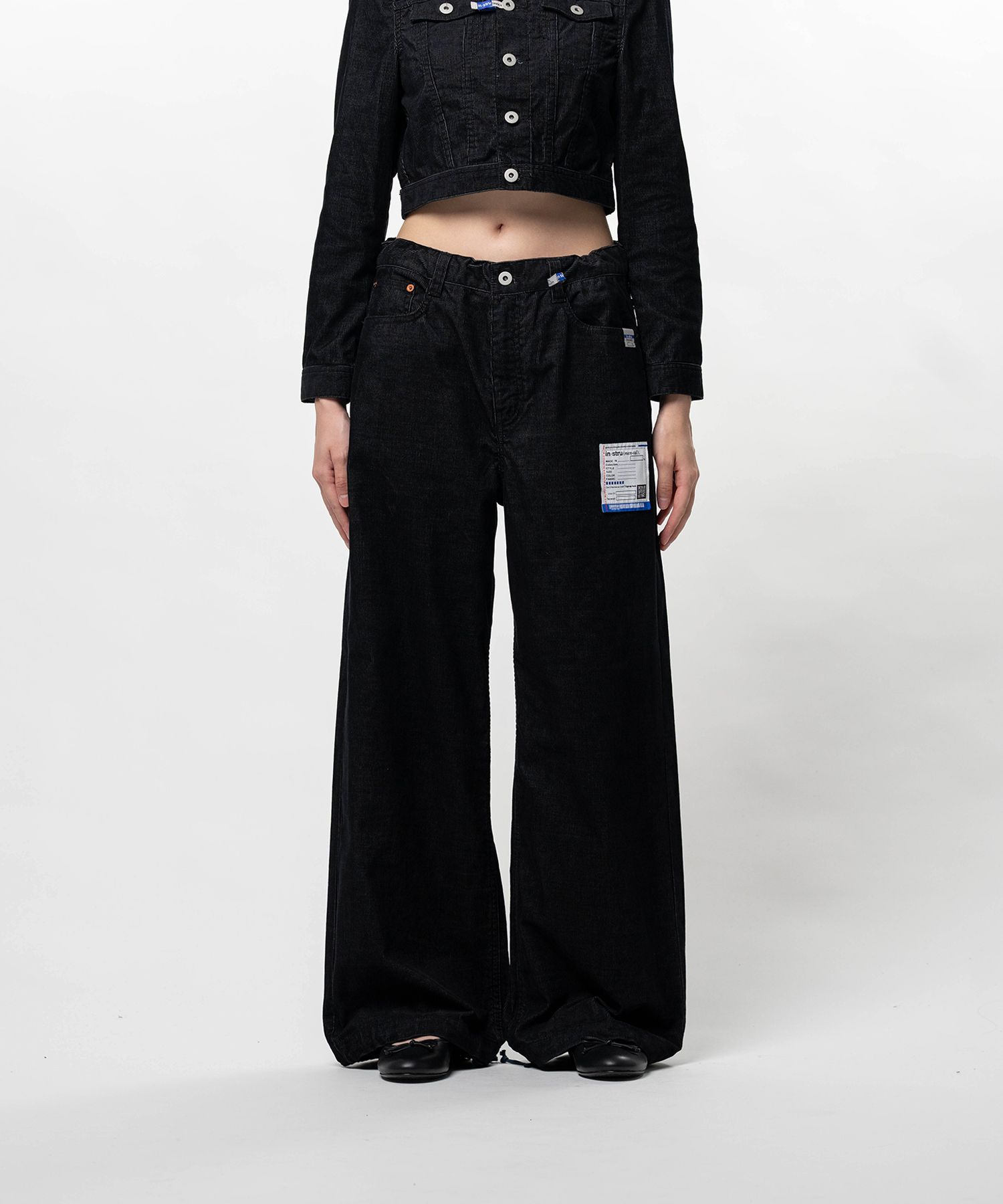 Corduroy Huge Pants