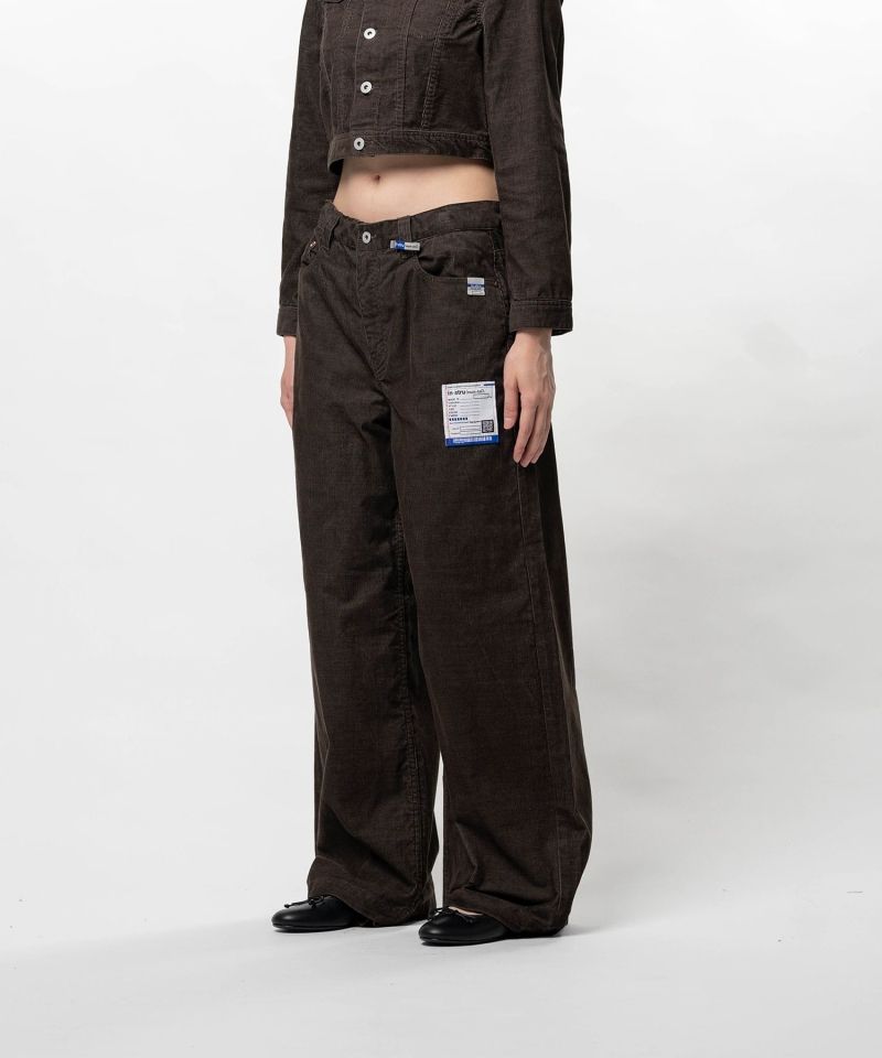 Corduroy Huge Pants