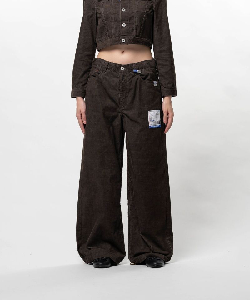 Corduroy Huge Pants