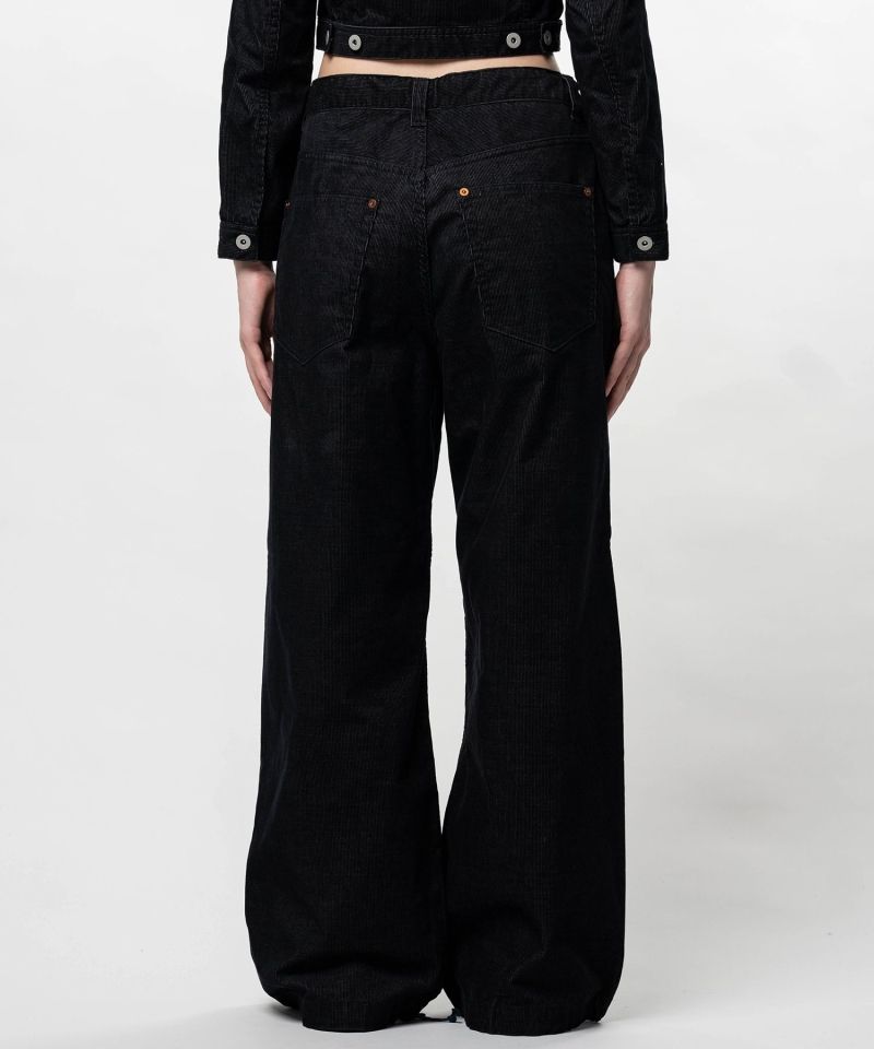 Corduroy Huge Pants