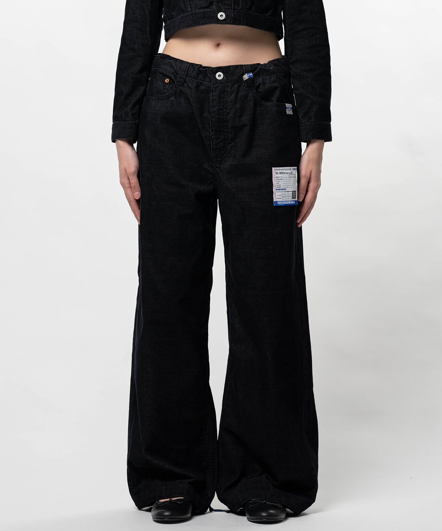 Corduroy Huge Pants
