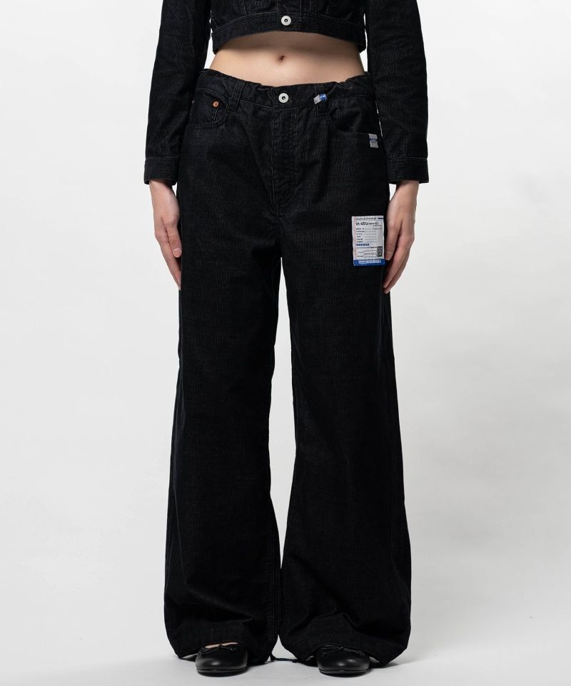 Corduroy Huge Pants