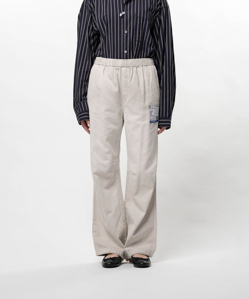 Sun Faded Like Herringbone Wide Pants