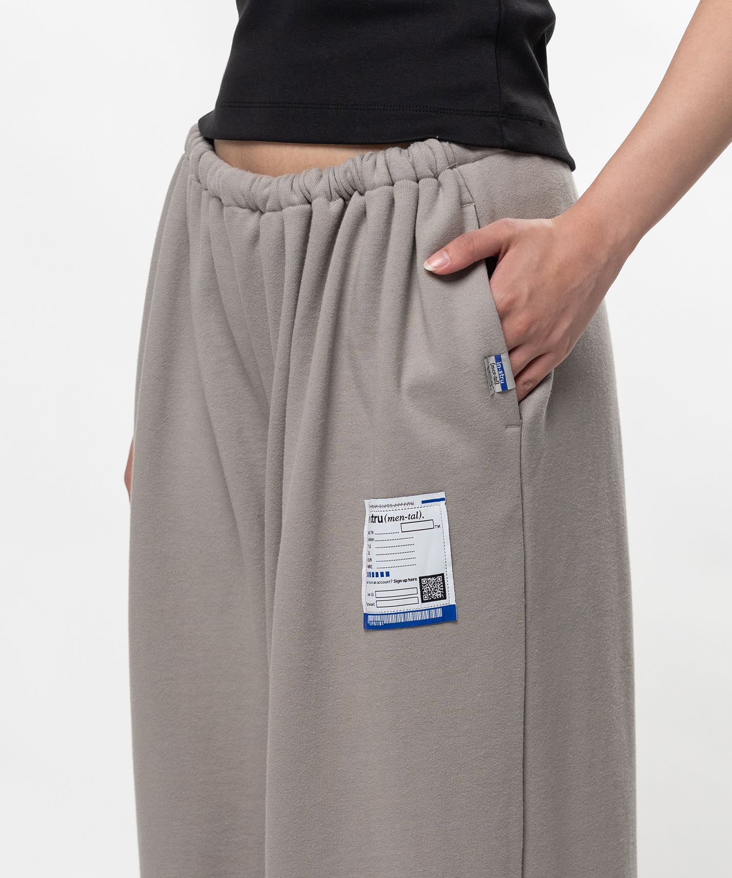 French Terry Huge Sweat Pants