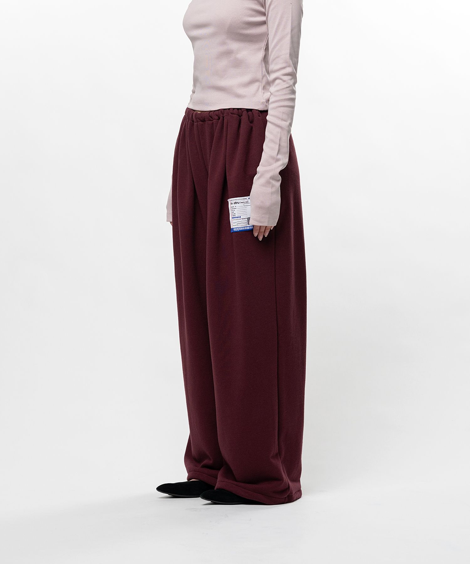 French Terry Huge Sweat Pants