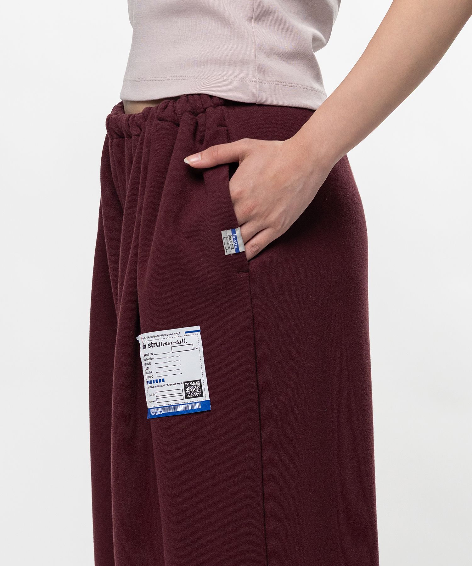 French Terry Huge Sweat Pants