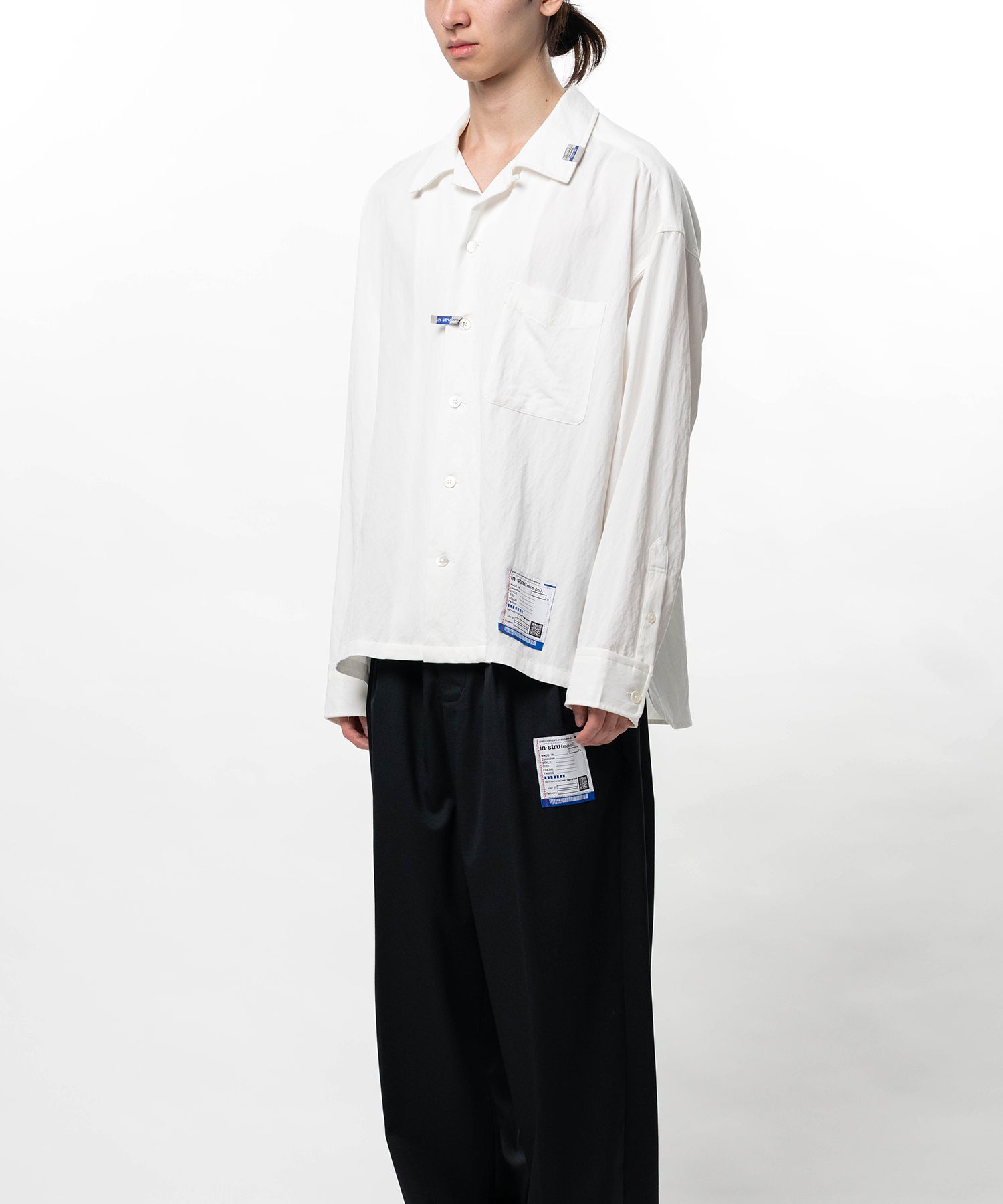 Rayon Nylon Long Sleeve Shirt
