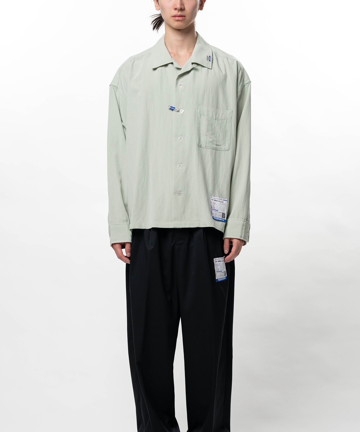 Rayon Nylon Long Sleeve Shirt