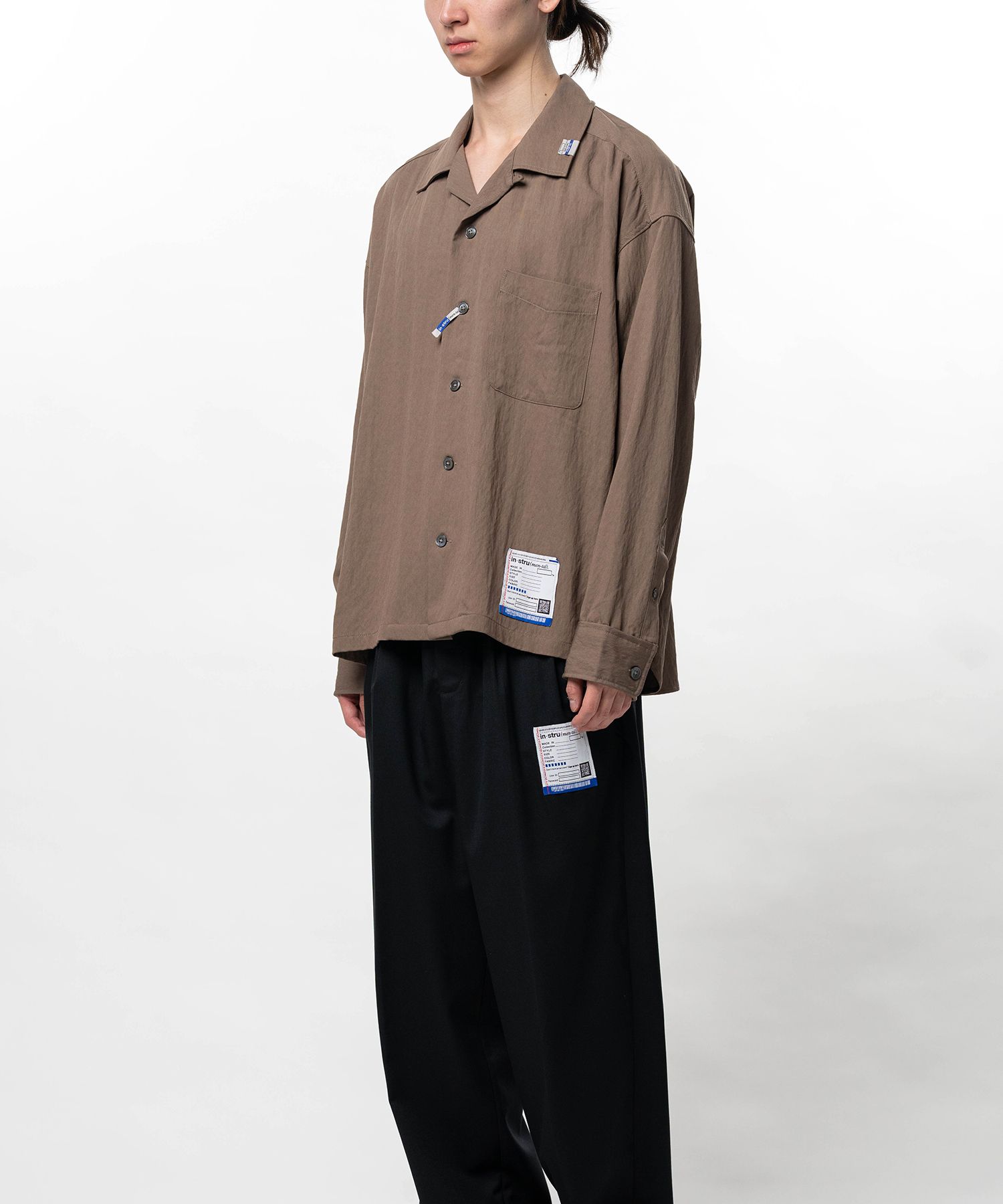 Rayon Nylon Long Sleeve Shirt