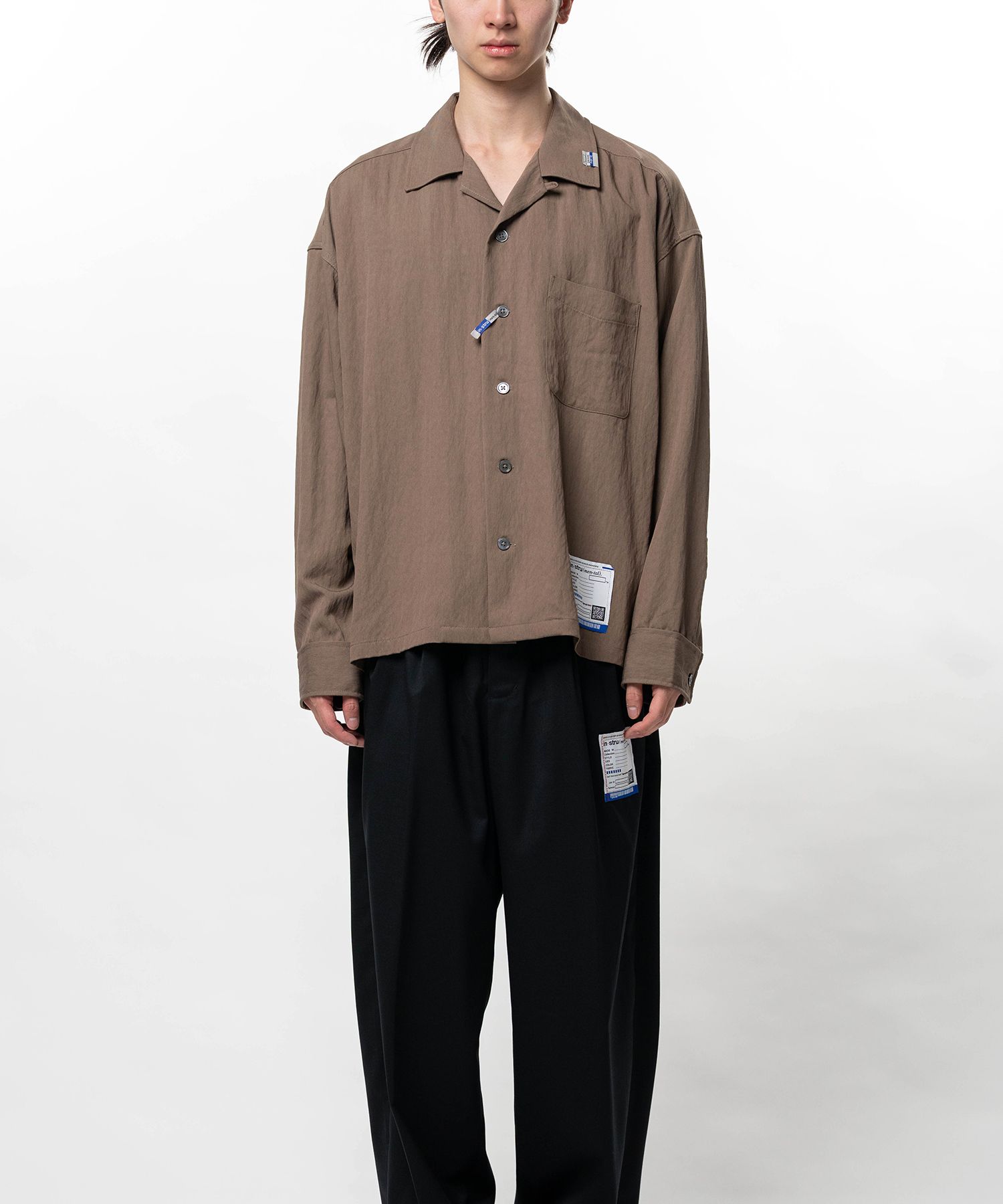 Rayon Nylon Long Sleeve Shirt