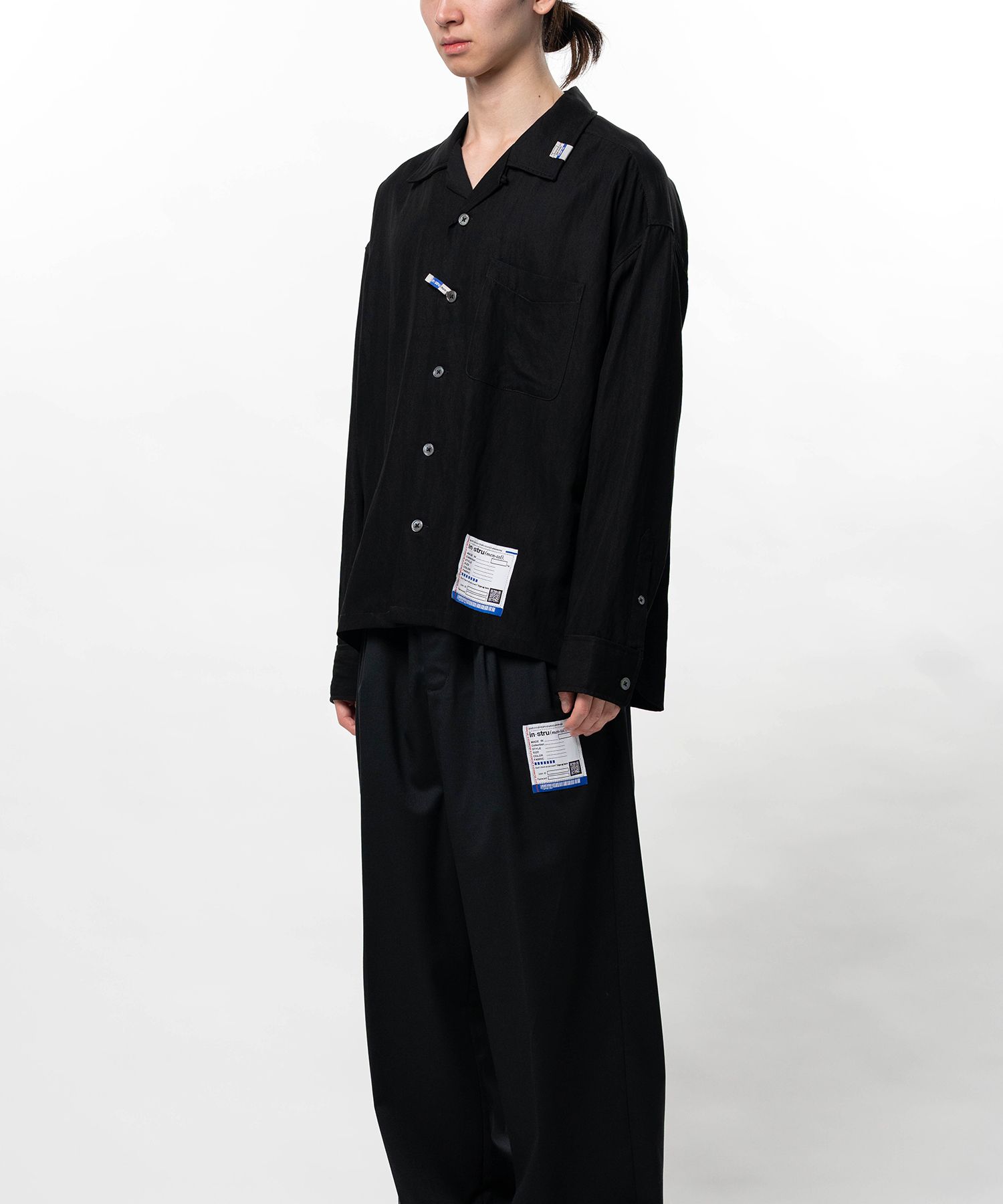 Rayon Nylon Long Sleeve Shirt