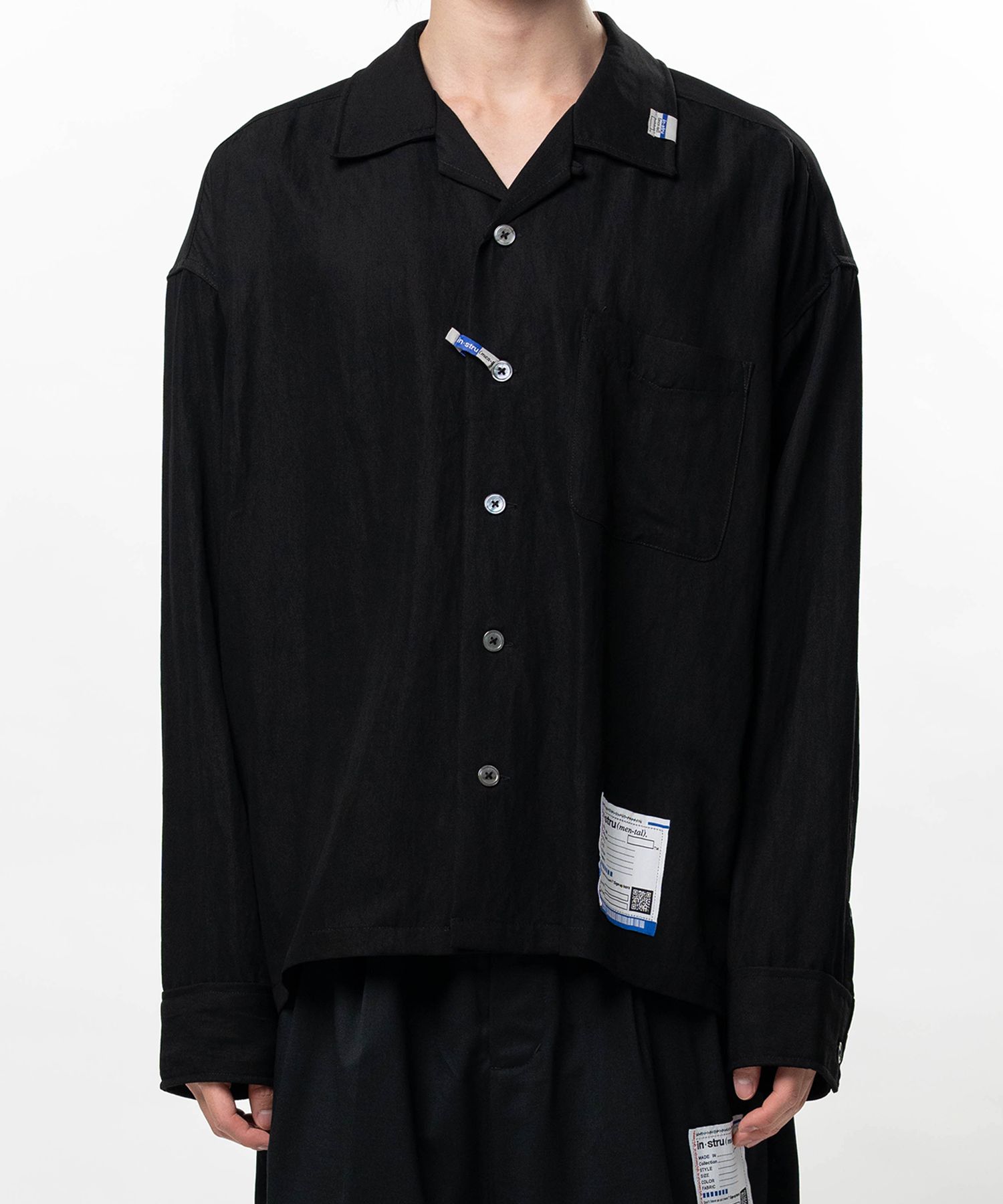 Rayon Nylon Long Sleeve Shirt