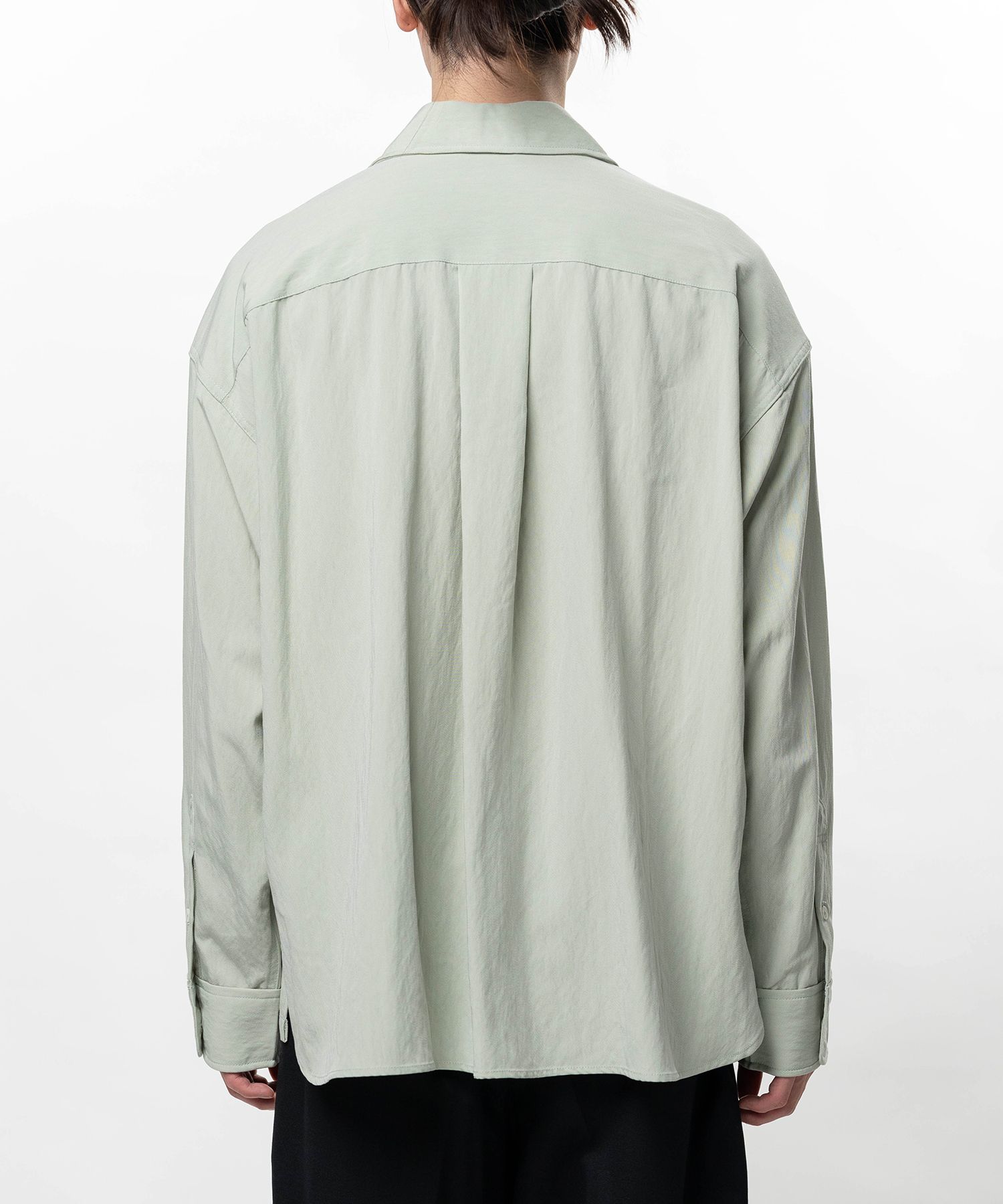 Rayon Nylon Long Sleeve Shirt