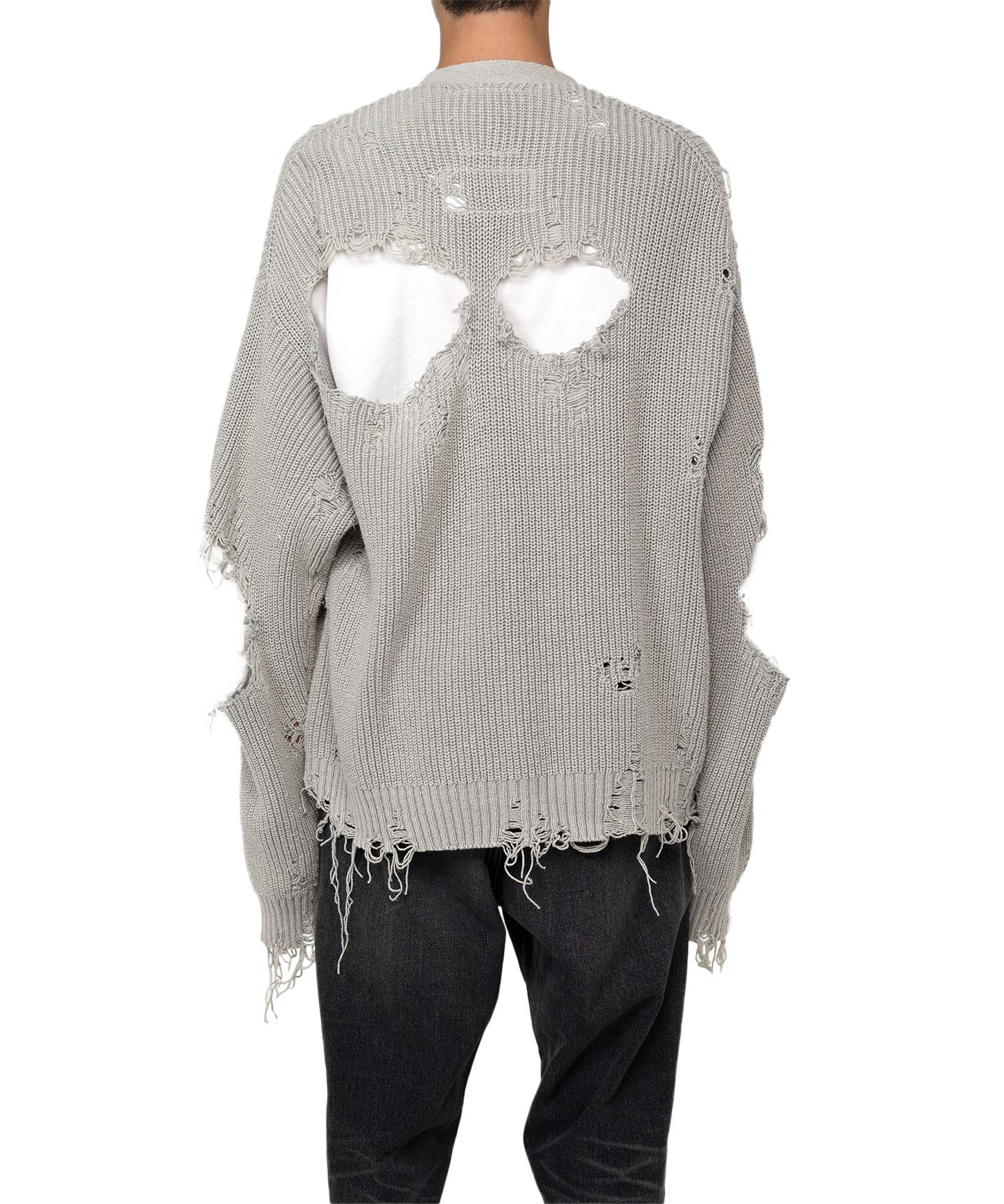 Bleached Knit Cardigan