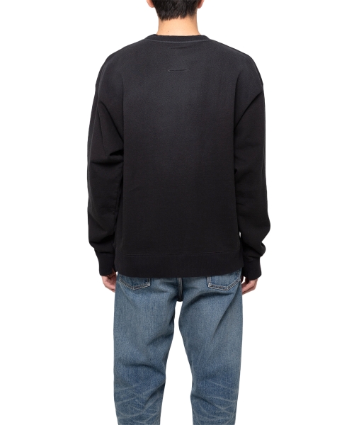 Distressed Dog Printed Sweatshirt