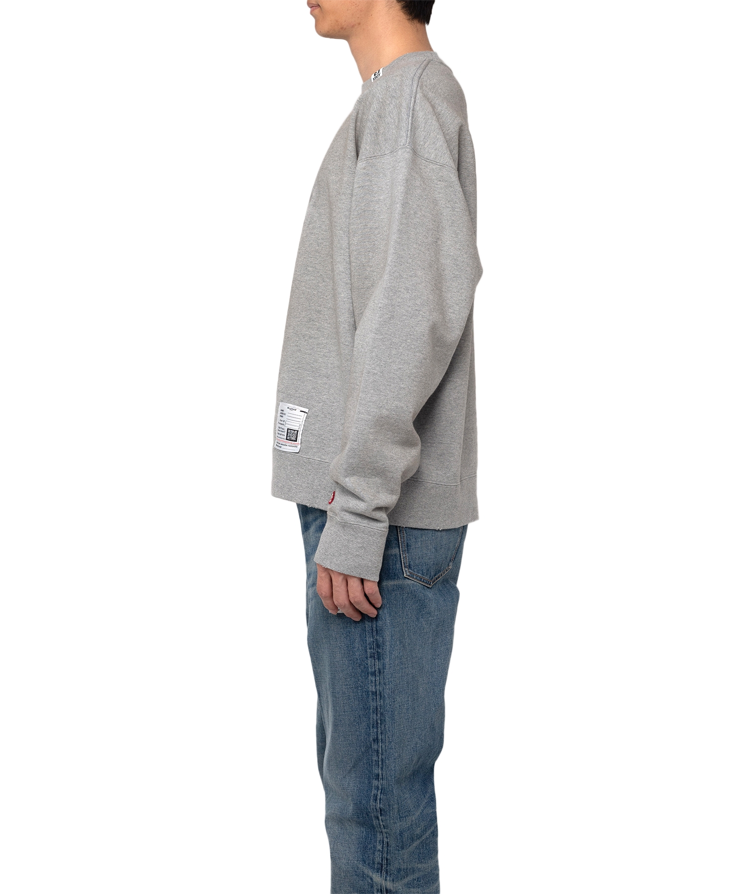 Distressed Dog Printed Sweatshirt