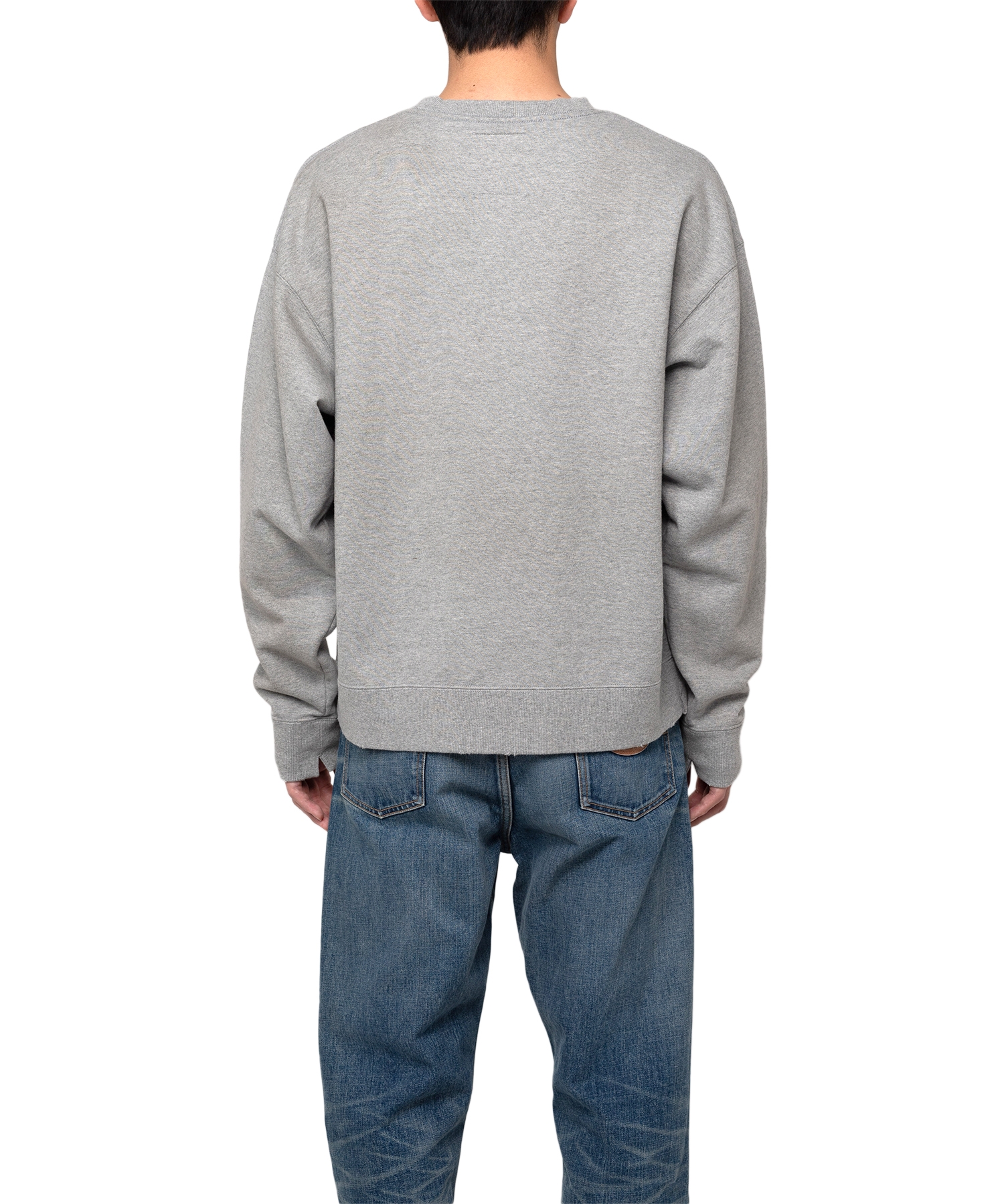 Distressed Dog Printed Sweatshirt