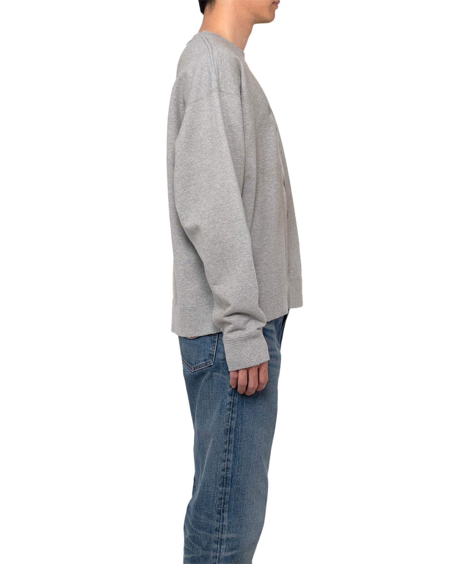 Distressed Dog Printed Sweatshirt