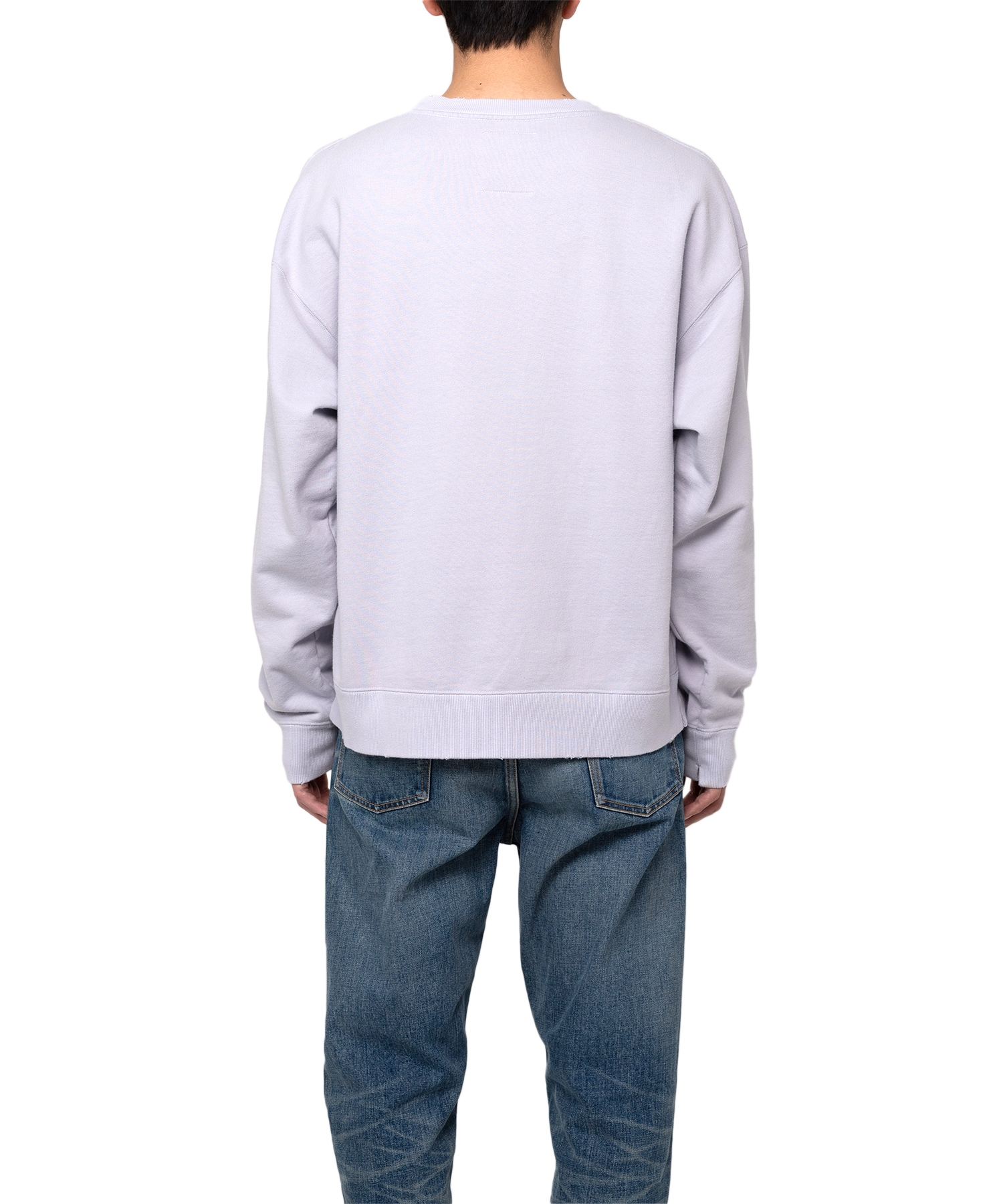 Distressed Dog Printed Sweatshirt