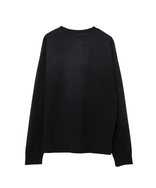 Distressed Dog Printed Sweatshirt