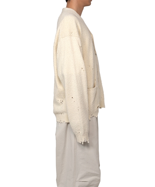 Distressed Knit Cardigan