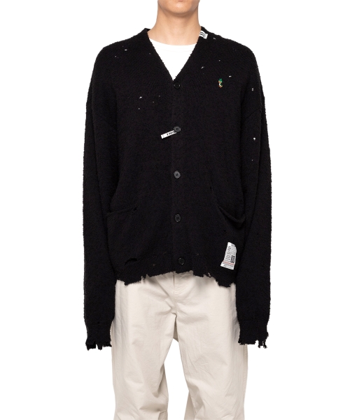 Distressed Knit Cardigan