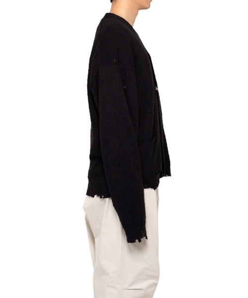 Distressed Knit Cardigan