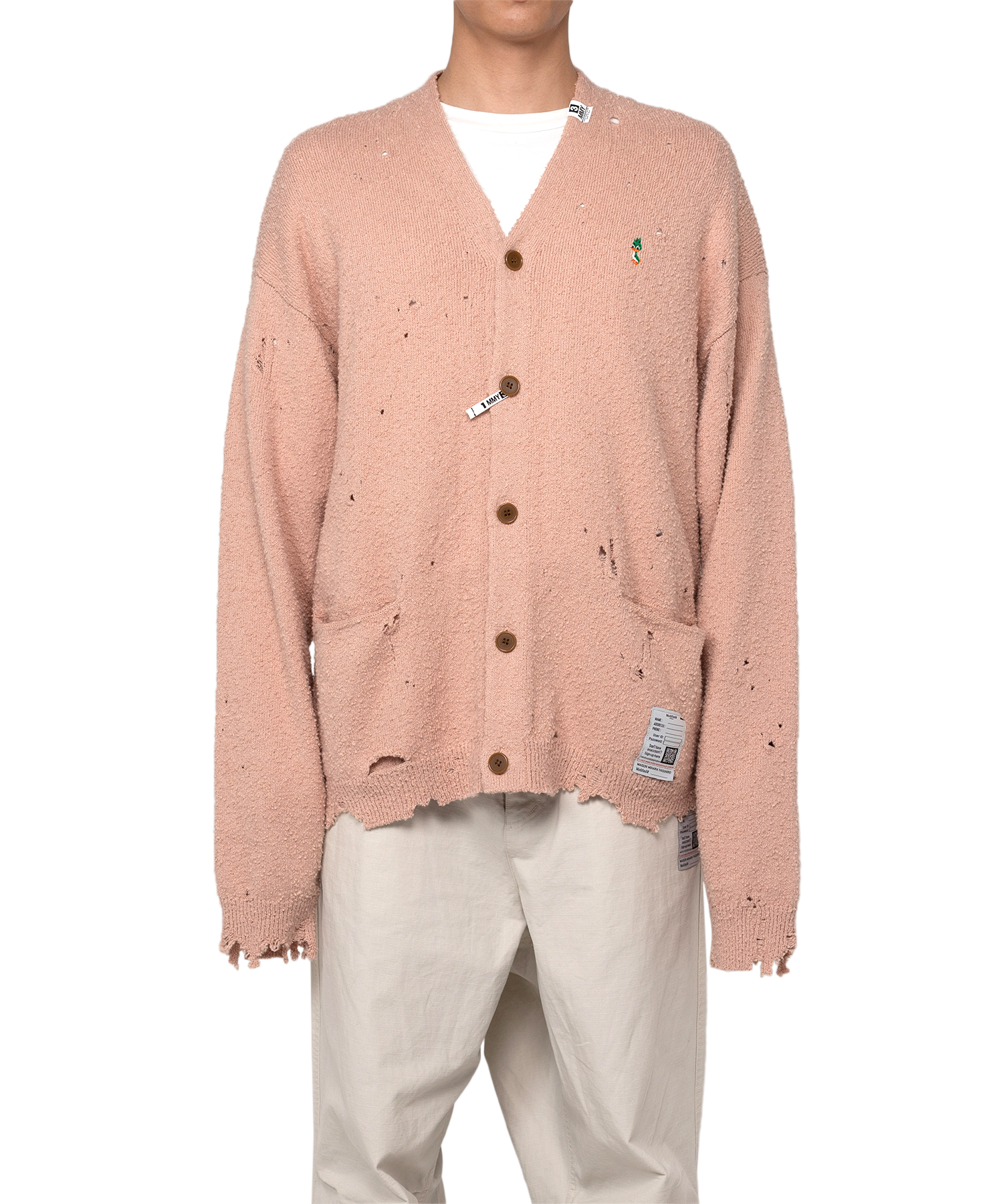 Distressed Knit Cardigan