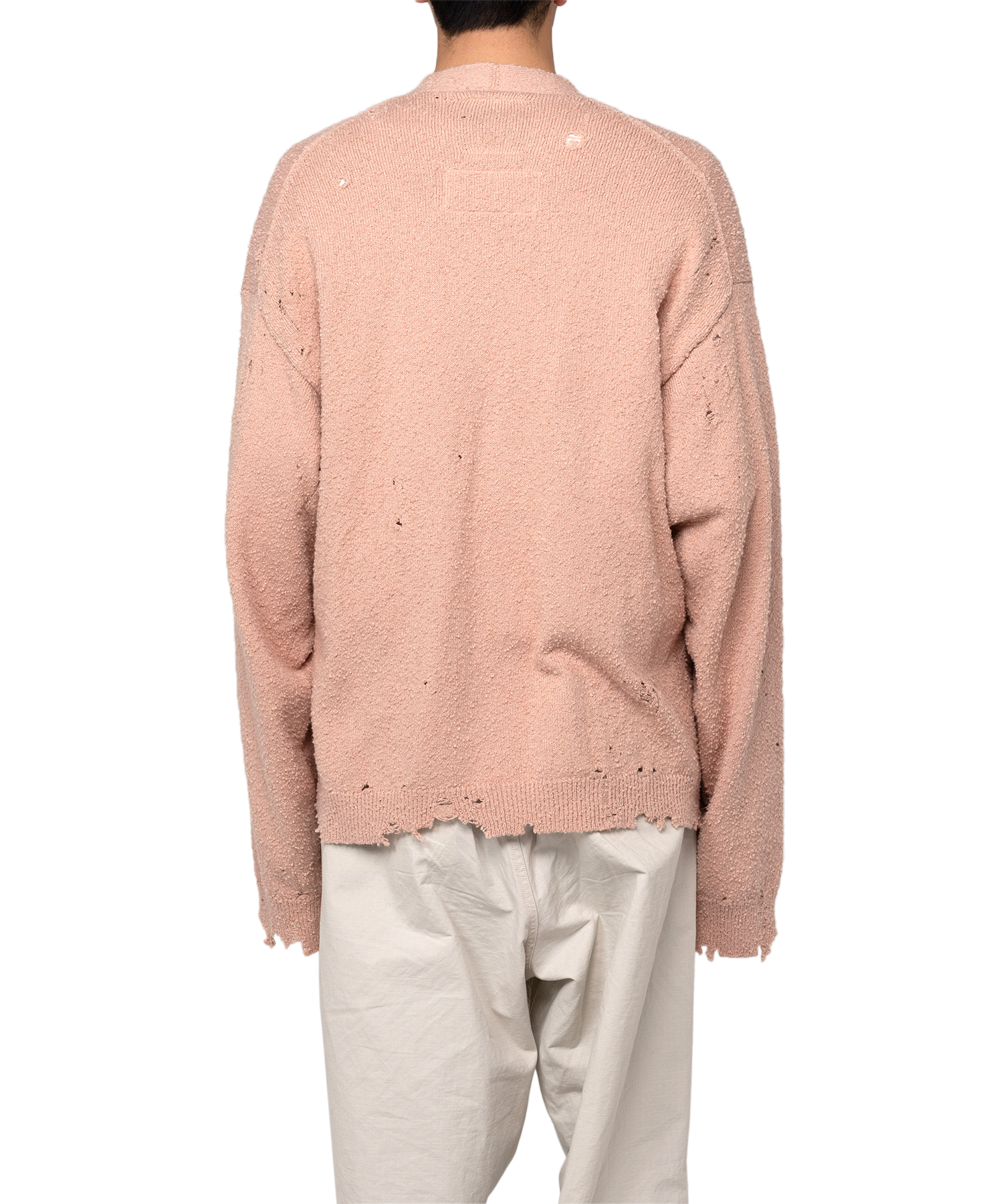 Distressed Knit Cardigan