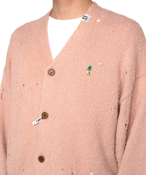 Distressed Knit Cardigan