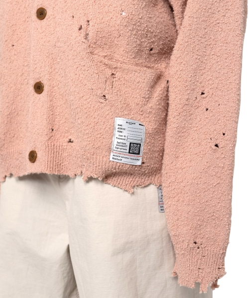 Distressed Knit Cardigan