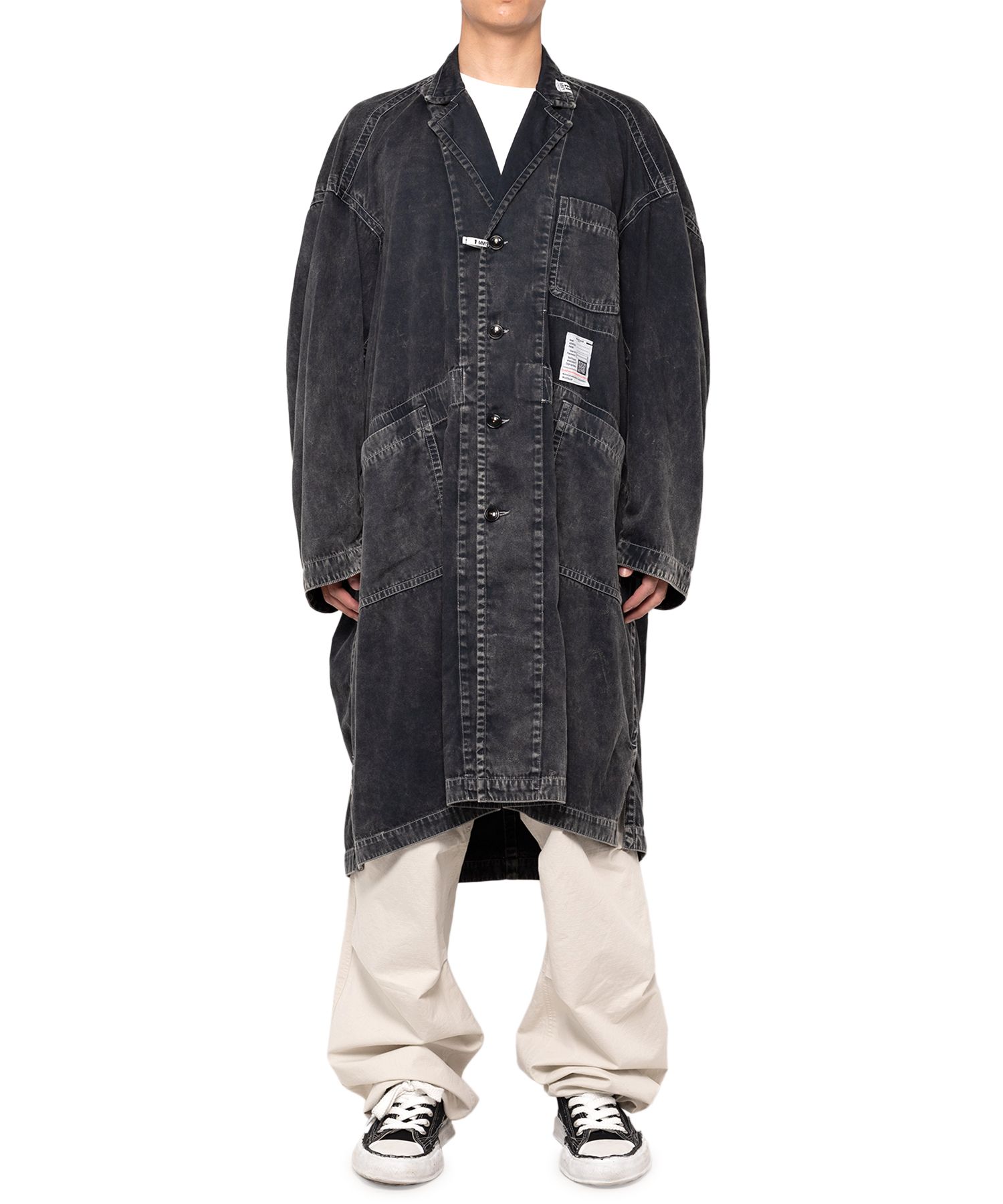 ミハラヤスヒロCotton Satin Shop Coat KC5Bv9uLjanc.jpg?width=768