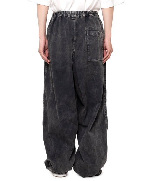 Cotton Satin Military Pants